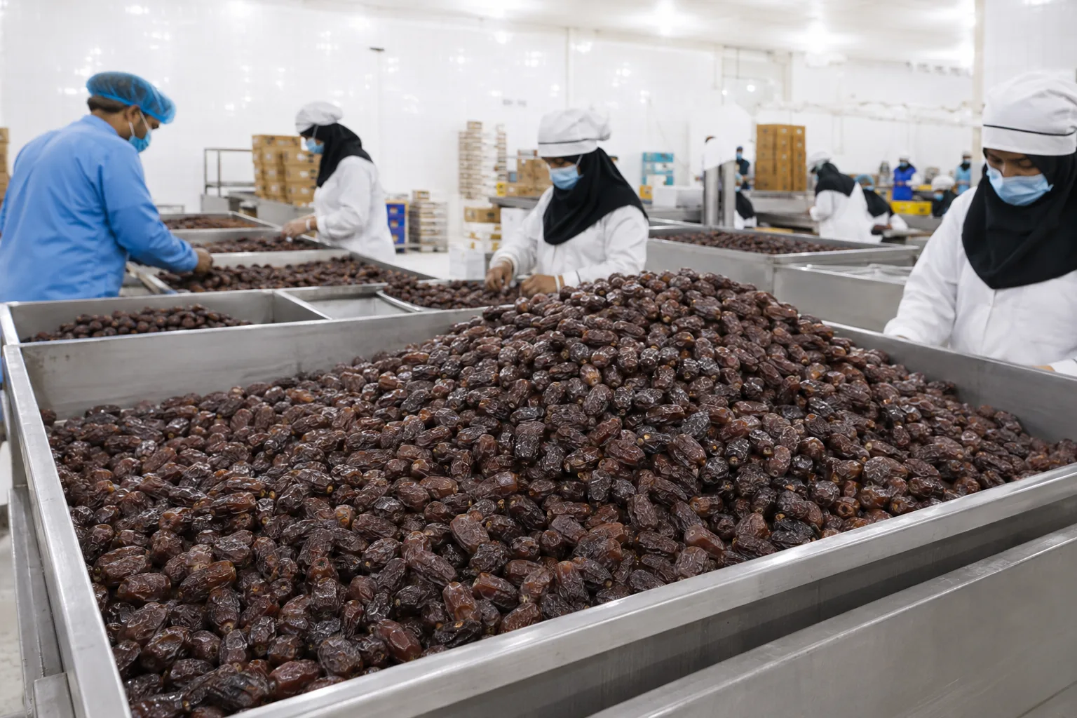 Dates received for sorting