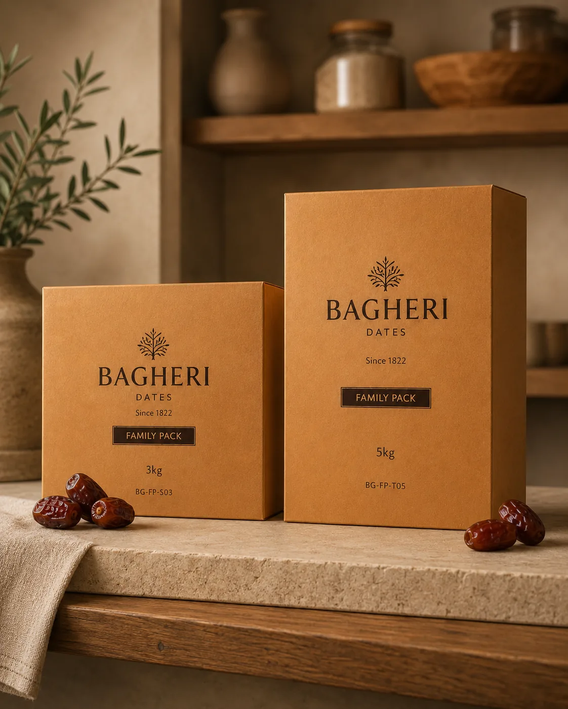 BAGHERI closed family packs